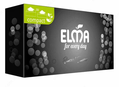 Салфетки V (в коробочной упаковке) Elma 90 шт (307)