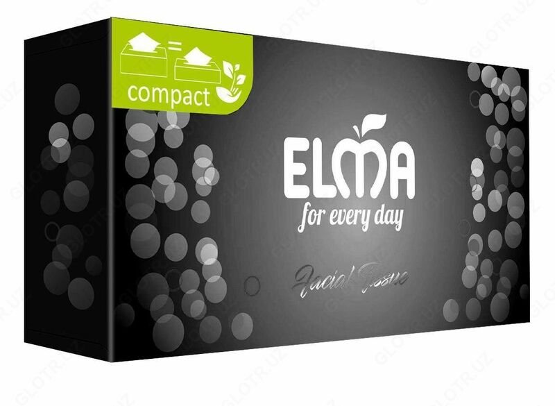 Салфетки V (в коробочной упаковке) Elma 90 шт (307)