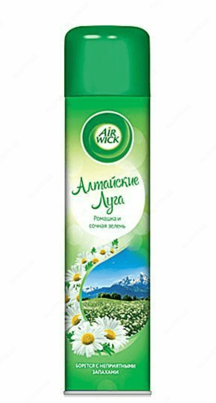 AIRWICK Осв.воз.Алтайские луга(Ромашка и Сочная зелень)290мл х12