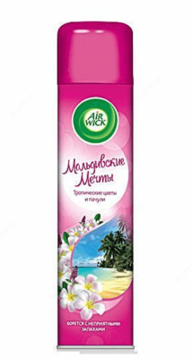AIRWICK Осв.воз.Мальдивские мечты(Троп.цв.и Пачули) 290мл х12