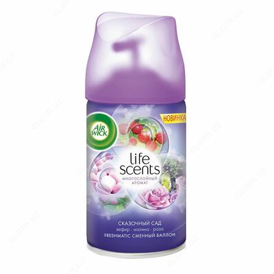 AIRWICK Life scents Смен.бал.д/ авт.осв.возд.Сказ.сад 250мл x 6 AIRWICK Life scents Смен.бал.д/ авт.осв.возд.Сказ.сад 250мл x 6