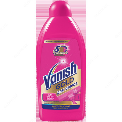 VANISH GOLD Cр-во чистящ.жидк.д/ковров, шамп.д/ручн.чистки 450мл х 16