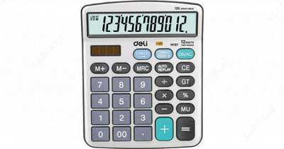 Kalkulyator Deli 19710 - 108 109 so'm 10 donadan