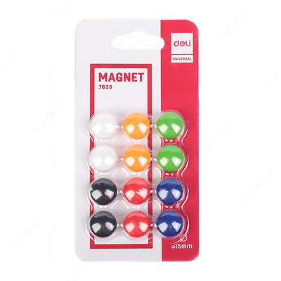 Магниты для доски Deli 7823