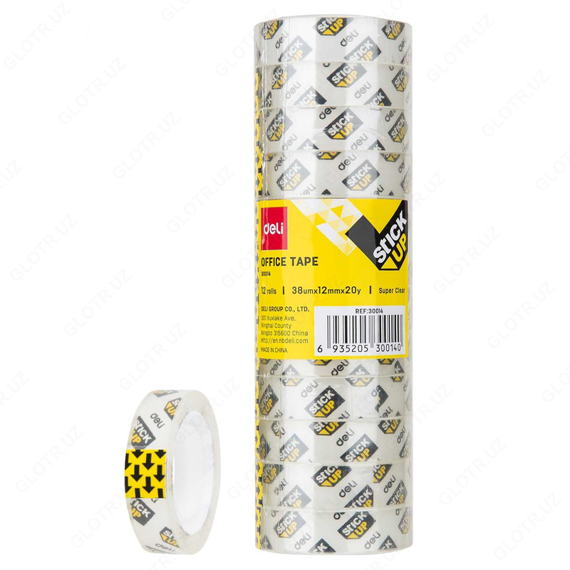 Deli 12 mm yopishqoq tasmasi