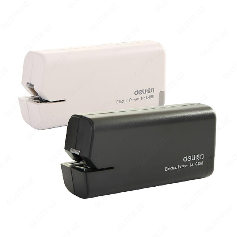 Степлер электрический на батарейках Deli Е0488