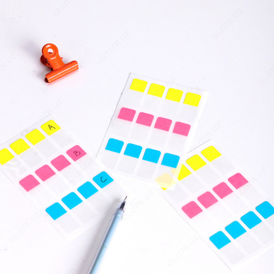 Самоклеящаяся бумага Deli 12x28мм