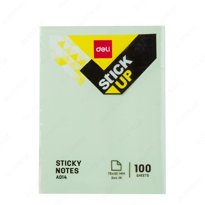 Самоклеящаяся бумага Deli 76x101мм - от {0} сум