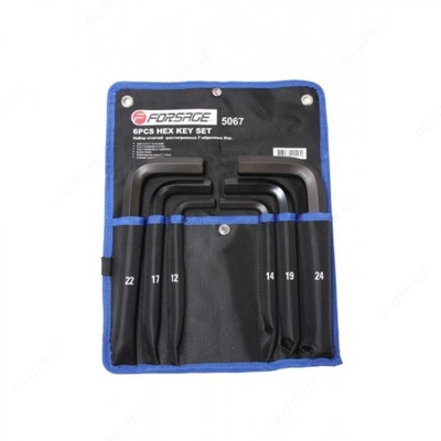 Forsage F-5067 olti burchakli kalitlar to'plami