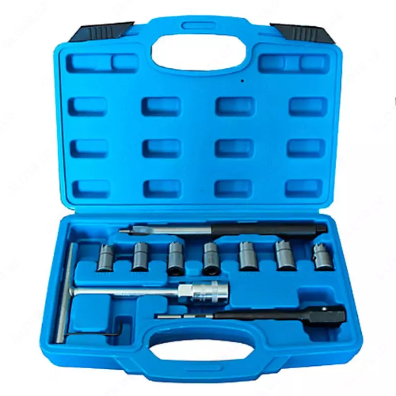 Набор фрез для чистки и восстановления посадочных мест дизельных форсунок RockForce RF-907G11