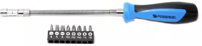Отвертка гибкая с битодержателем Forsage F-811309 - 77 763 сум от 5 шт.