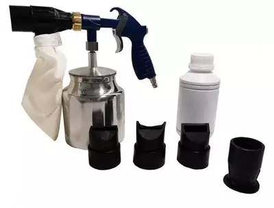 Пневматический пескоструйный пистолет Forsage F-2377 - 239 752 сум от 5 шт.