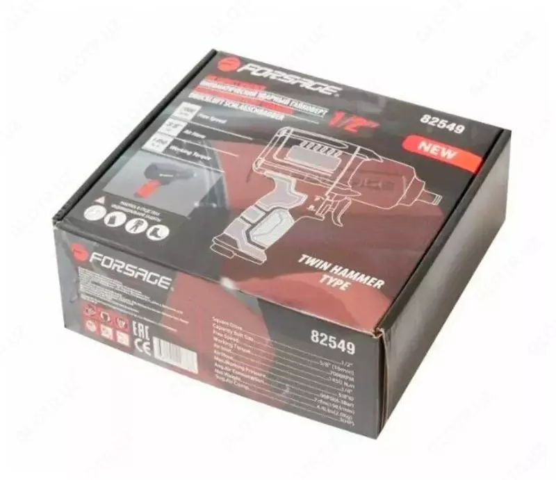 Пневмогайковерт Forsage F-82549