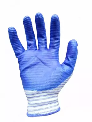 Zebra Qo'lqoplarni lateks bilan to'kish