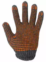 Перчатки рабочие хб 56 гр С ПВХ - от {0} сум