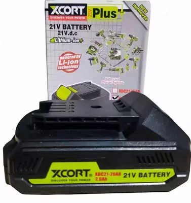 Аккумуляторная батарея 21V Xcort XDC21-20AD.1 - 291 375 сум от 10 шт.