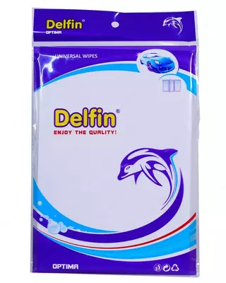 Salfetka DELFIN oq 36 x 50 sm OPTIMA - 13 328 so'm 10 donadan