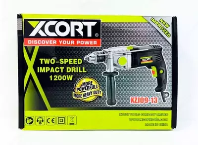 Двухскоростная ударная дрель Xcort XZJ09-13 - 721 500 сум от 5 шт.