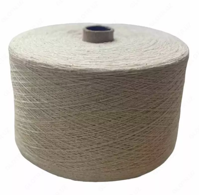 Nm 6/1 Белая пряжа - от {0} сум