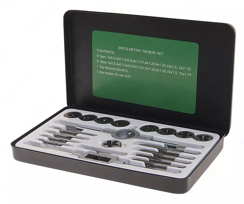 Набора метчиков и плашек Rockforce RF-M024-1