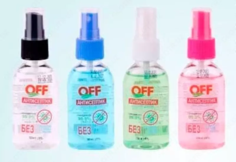 Антисептический cпрей для рук "OFF" 50 мл