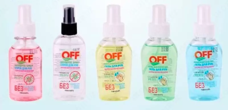 Антисептический cпрей для рук "OFF" 100 мл