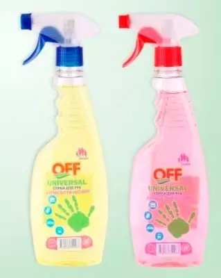 Антисептический cпрей для рук "OFF" 500 мл