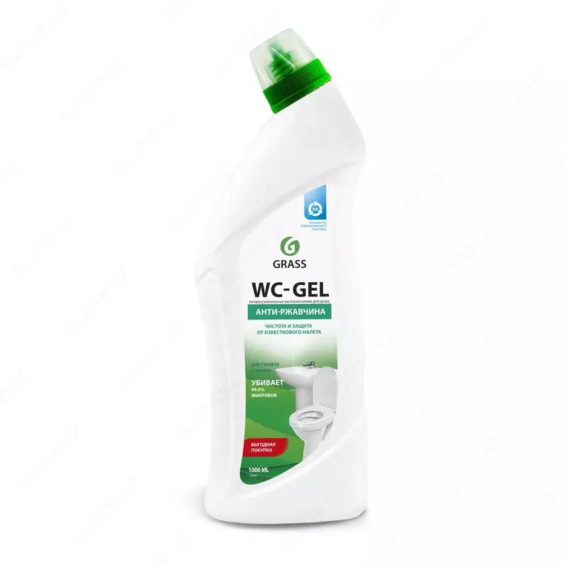Ohak va zangni tozalash vositasi "Grass WC-GEL" 1000ml