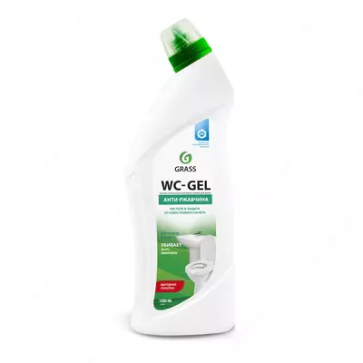 Ohak va zangni tozalash vositasi "Grass WC-GEL" 1000ml - 36 400 so'm 100 donadan