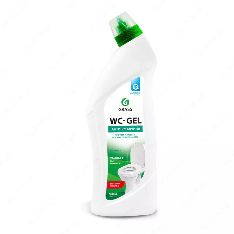Чистящее средство от известкового налета и ржавчины "Grass WC-GEL" 750мл