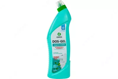 Чистящий гель мятная сила  Чистящий гель мятная сила "Grass DOS-GEL Защита и блеск" 1000мл