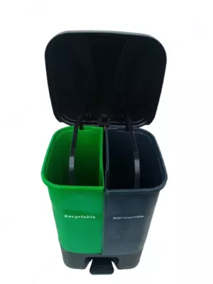 Контейнер пластиковый Double с педалью