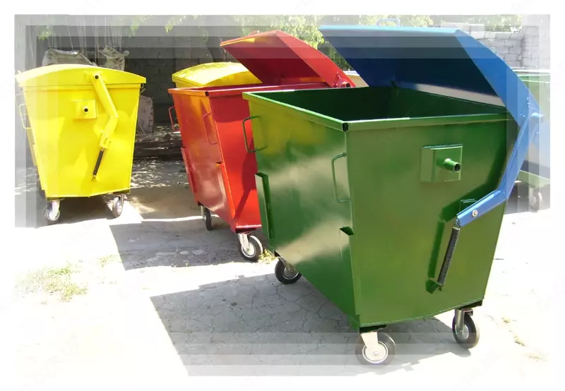 QMCh uchun konteynerlar 770 lt