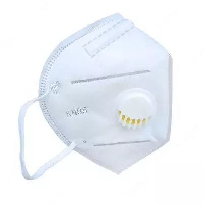 KN95 klapanli respirator niqob -