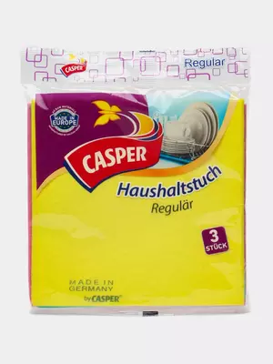 Универсальные салфетки  Универсальные салфетки "Casper" Regular, 30 х 30 см, 3 шт (Код - 380) Ассортимент
