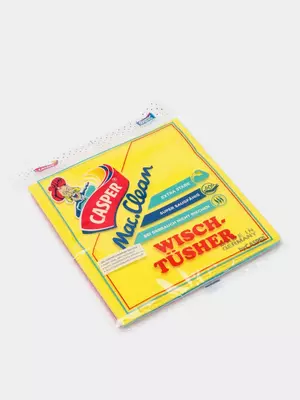 Universal salfetkalar (teshilgan)  Universal salfetkalar (teshilgan) "Casper" Mac Clean, 30 x 30 sm, 3 dona (Kod - 386) Assortiment