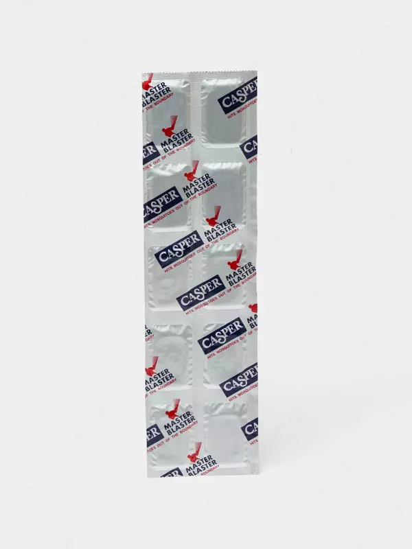 Инсектицидные пластины от комаров "Casper" уп. 10 шт (Код - 397)