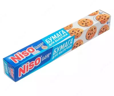 Пергаментная бумага для выпечки (рулон) "Niso" 6 м