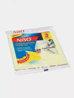 Universal salfetkalar (bosma bilan) "Niso" Tornado