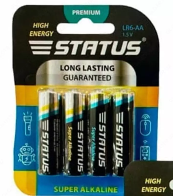 AA LR6 tipidagi "Status" batareyalar to'plami