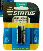 Упаковка батареек "Status" тип AАА LR03