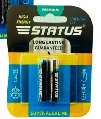 Batareya to'plami "Status" tipidagi AAA LR03