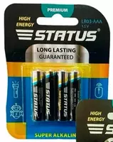 AAA LR03 tipidagi "Status" batareyalar to'plami