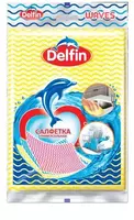 Универсальные салфетки (с печатью) "Delfin" Волна