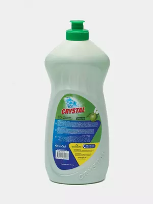 Гель для мытья посуды "Crystal" Яблоко, антижир, 500 мл. (Код - 1302)