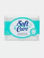 Ватные палочки (двусторонние) "Softcare" 100 шт