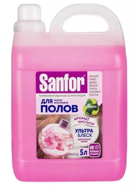 Pol uchun vositalar Sanfor perforatsiyalangan kompozitsiya 5 l
