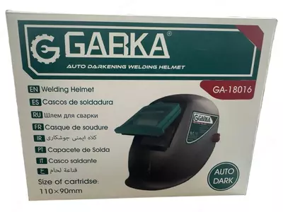   Payvandchi uchun GABKA GA-18016 AUTO DARK niqobi