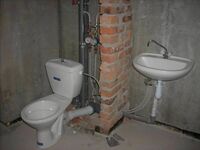 Комплексные работы по установке санузла - от 80 000 сум