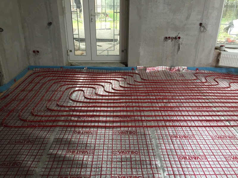 Работы по установке теплого пола - от 30 000 сум